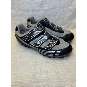 Pearl‎ Izumi Women's Cycling Shoes Size 7 Black Gray I-Beam Road Bike